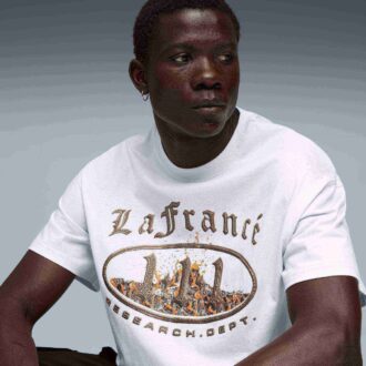 Camiseta con gráfico y estampado grande LaFrancé Heem