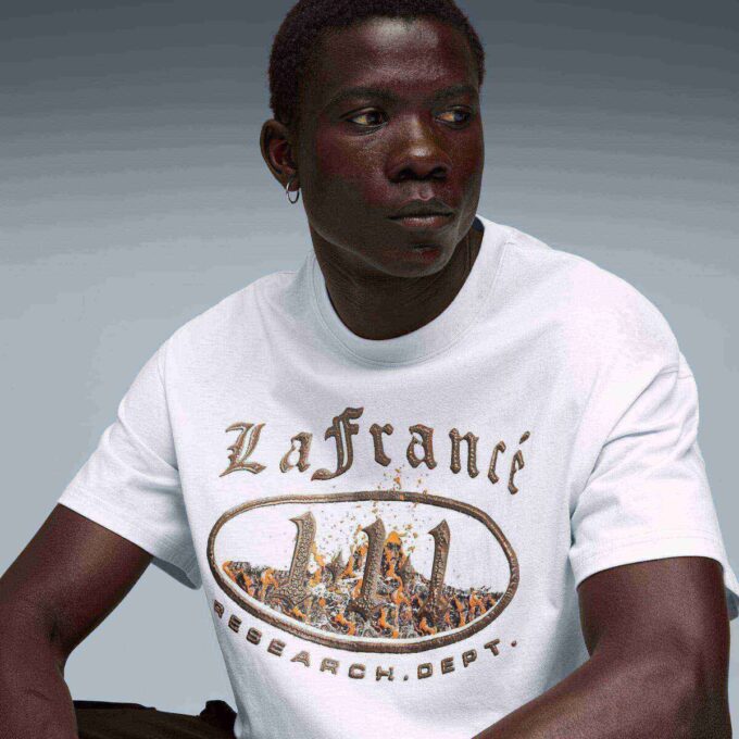 Camiseta con gráfico y estampado grande LaFrancé Heem Camiseta con gráfico y estampado grande LaFrancé Heem