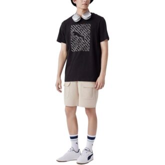 Camiseta con gráficos de gato “Negra”