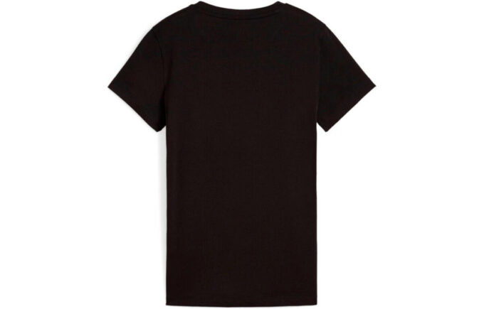 Camiseta con logo de camuflaje (mujeres) “Negra”