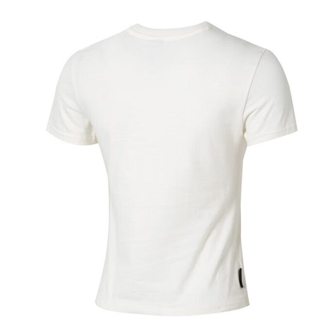 Camiseta con logo de Wordmark, talla pequeña, color blanco