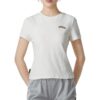 Camiseta con logo de Wordmark, talla pequeña, color blanco