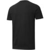 Camiseta con logo metálico “Black Gold”