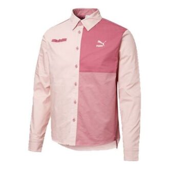 Camiseta con logo para exteriores “Rosa y blanco”