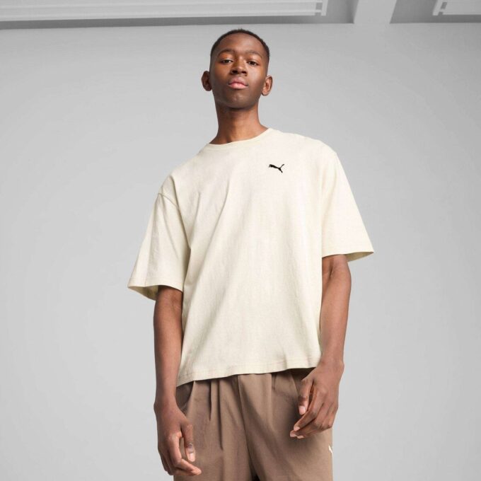 Camiseta cuadrada esencial para el armario de hombre