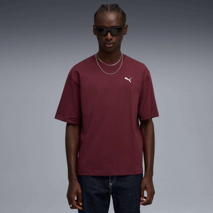Camiseta cuadrada esencial para el armario de hombre