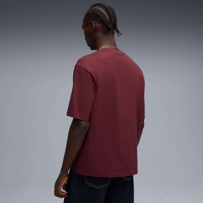 Camiseta cuadrada esencial para el armario de hombre