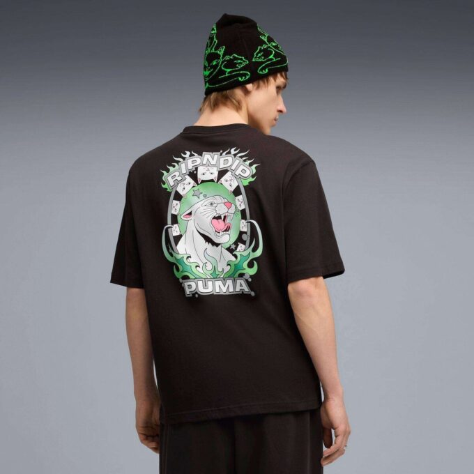 Camiseta cuadrada PUMA x RIPNDIP para hombre Camiseta cuadrada PUMA x RIPNDIP para hombre