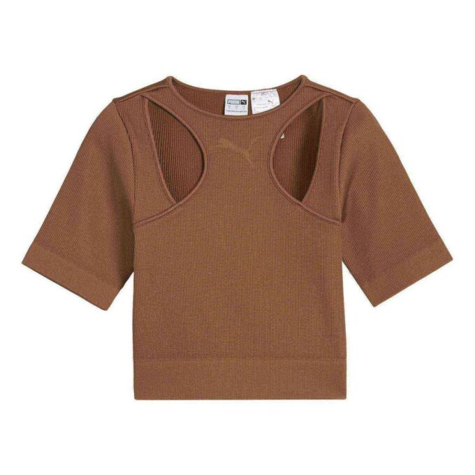 Camiseta Dare To Muted Motion (Mujeres) “Marrón”