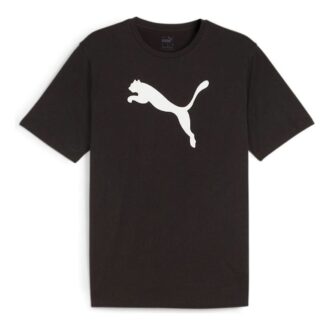 Camiseta de algodón con el logotipo de teamRISE “Negra”
