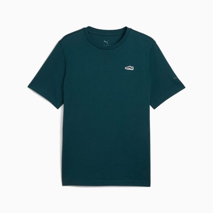 Camiseta de ante para hombre con elementos esenciales de armario Camiseta de ante para hombre con elementos esenciales de armario