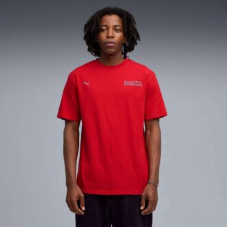 Camiseta de automovilismo para hombre de la Scuderia Ferrari
