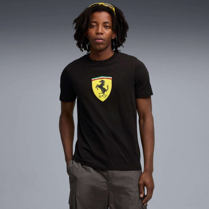 Camiseta de automovilismo para hombre de la Scuderia Ferrari Camiseta de automovilismo para hombre de la Scuderia Ferrari