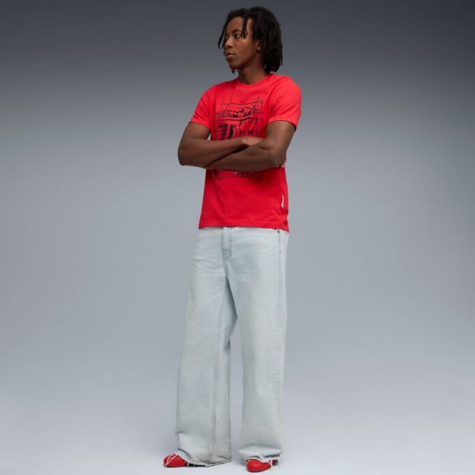 Camiseta de automovilismo para hombre de la Scuderia Ferrari Camiseta de automovilismo para hombre de la Scuderia Ferrari