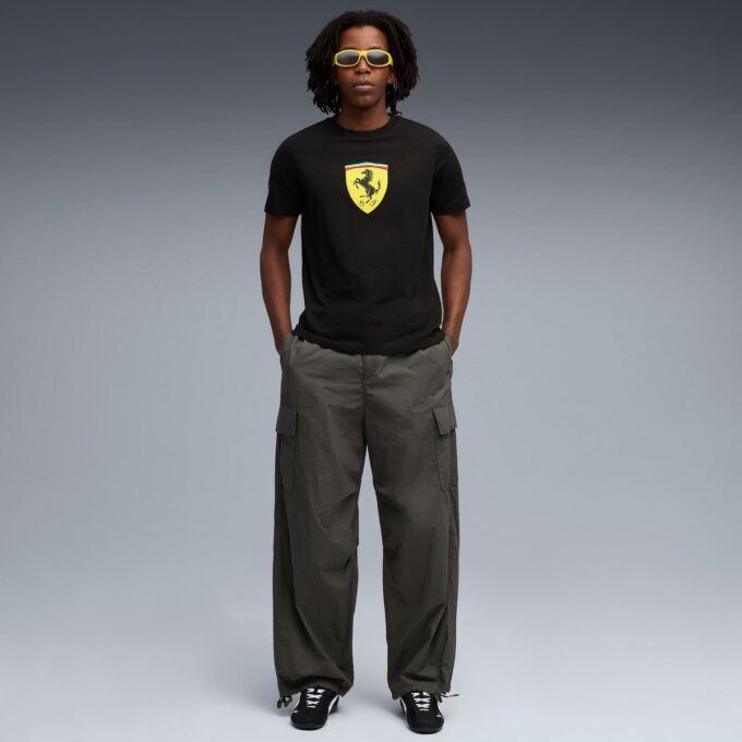 Camiseta de automovilismo para hombre de la Scuderia Ferrari Camiseta de automovilismo para hombre de la Scuderia Ferrari