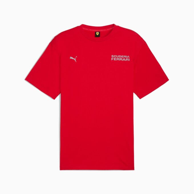 Camiseta de automovilismo para hombre de la Scuderia Ferrari Camiseta de automovilismo para hombre de la Scuderia Ferrari