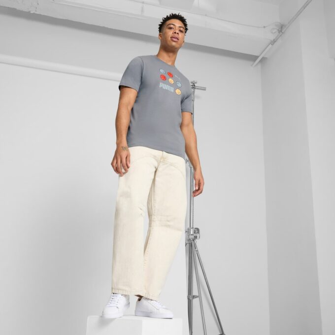 Camiseta de baloncesto con gráficos para hombre
