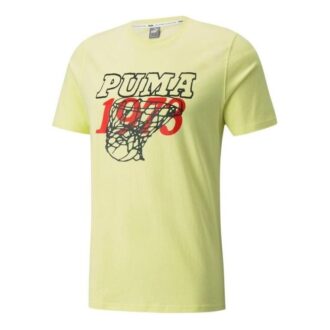 Camiseta de baloncesto de manga corta Scouted “Amarillo, negro y rojo”