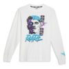 Camiseta de baloncesto de manga larga PUMA x MELO Blue Hive “Blanca”