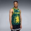 Camiseta de baloncesto HOOPS x SE Palmeiras para hombre Camiseta de baloncesto HOOPS x SE Palmeiras para hombre