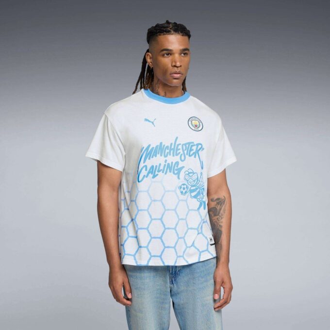 Camiseta de baloncesto para hombre HOOPS x Manchester City Camiseta de baloncesto para hombre HOOPS x Manchester City