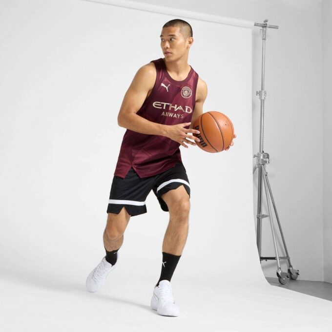 Camiseta de baloncesto para hombre HOOPS x Manchester City