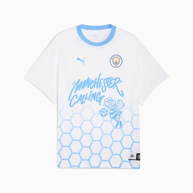Camiseta de baloncesto para hombre HOOPS x Manchester City Camiseta de baloncesto para hombre HOOPS x Manchester City