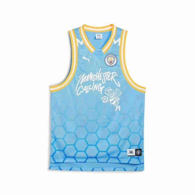 Camiseta de baloncesto para hombre HOOPS x Manchester City Camiseta de baloncesto para hombre HOOPS x Manchester City