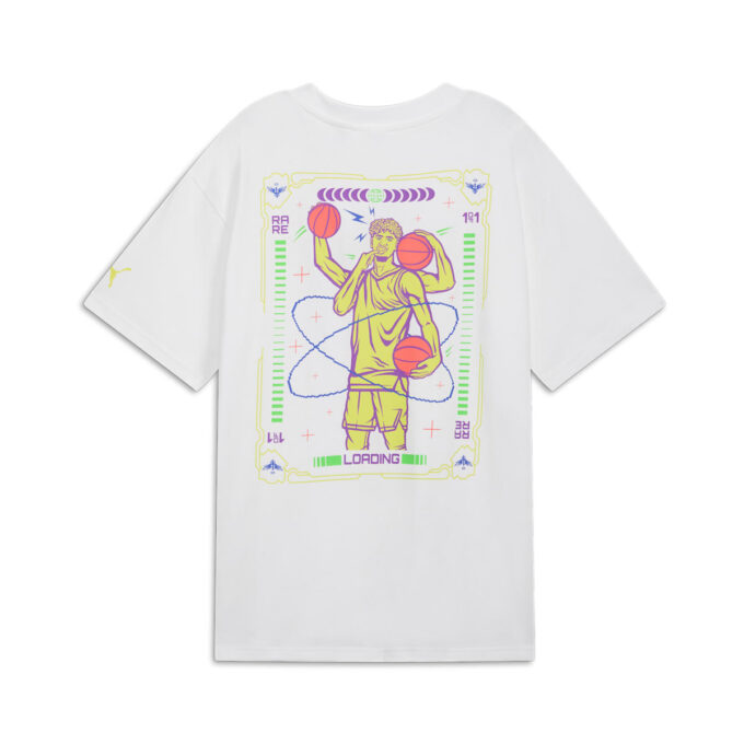Camiseta de baloncesto PUMA x Melo Spark “Blanca”