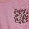 Camiseta de bolsillo para niños pequeños con estampado de animales