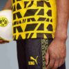 Camiseta de calentamiento de fútbol del BVB para hombre Camiseta de calentamiento de fútbol del BVB para hombre