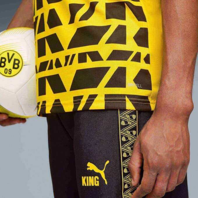 Camiseta de calentamiento de fútbol del BVB para hombre Camiseta de calentamiento de fútbol del BVB para hombre