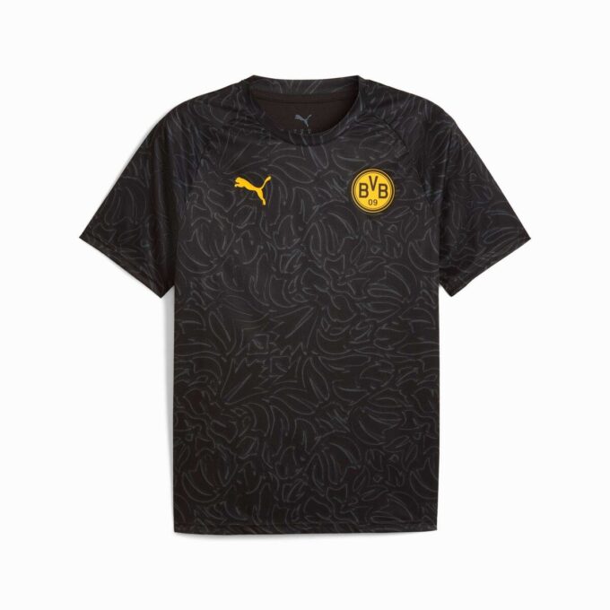 Camiseta de calentamiento de fútbol del BVB para hombre Camiseta de calentamiento de fútbol del BVB para hombre