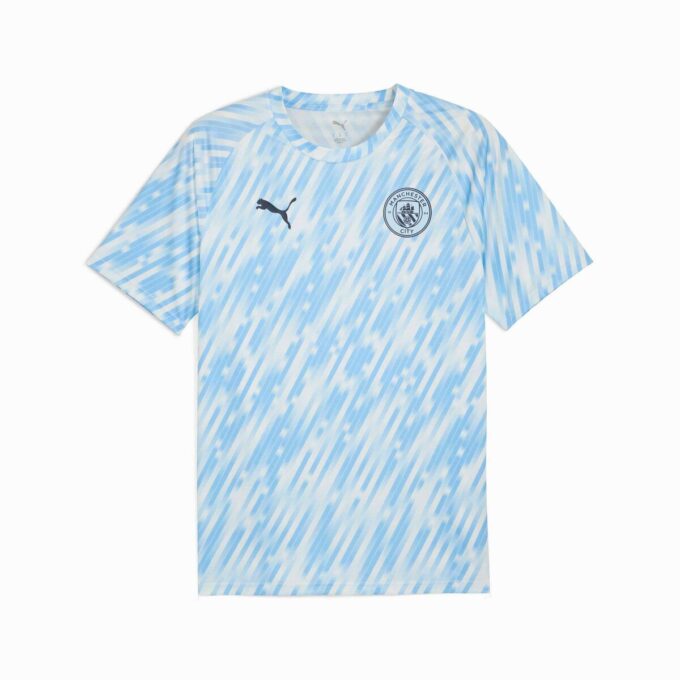 Camiseta de calentamiento de fútbol del Manchester City para hombre Camiseta de calentamiento de fútbol del Manchester City para hombre
