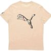 Camiseta de concienciación sobre la AOP “Beige, negro y blanco”