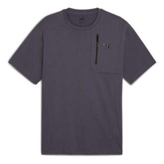Camiseta de corte holgado Open Road “Gris Galáctico”