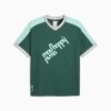 Camiseta de cuello en V PUMA x MADHAPPY