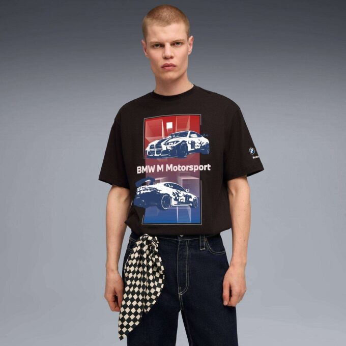Camiseta de deporte de motor para hombre BMW M Motorsport Camiseta de deporte de motor para hombre BMW M Motorsport