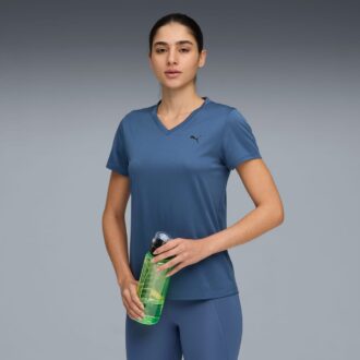 Camiseta de entrenamiento con cuello en V para mujer Train All Day Essentials