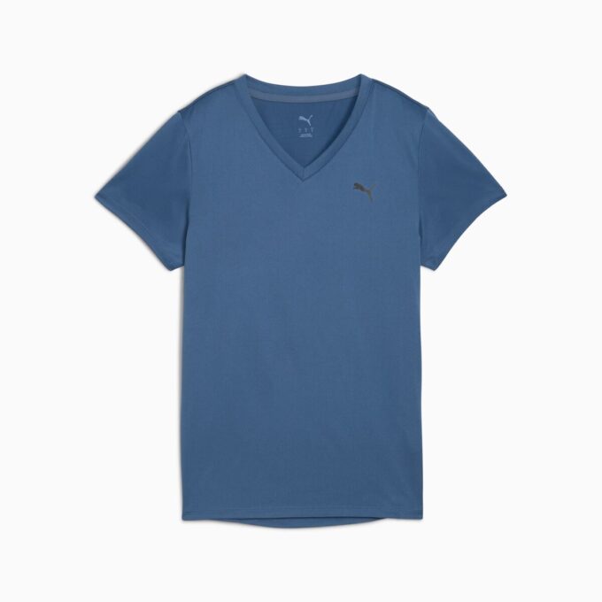 Camiseta de entrenamiento con cuello en V para mujer Train All Day Essentials Camiseta de entrenamiento con cuello en V para mujer Train All Day Essentials