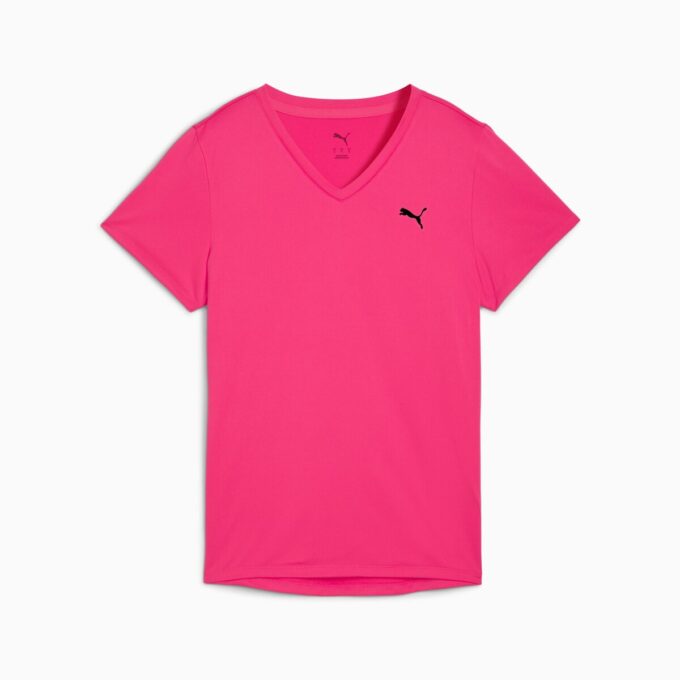 Camiseta de entrenamiento con cuello en V para mujer Train All Day Essentials Camiseta de entrenamiento con cuello en V para mujer Train All Day Essentials