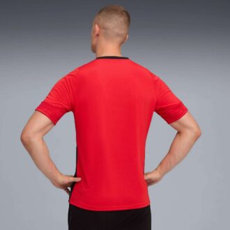 Camiseta de entrenamiento de fútbol de manga larga para hombre del AC Milan