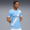 Camiseta de fútbol auténtica de local del Manchester City 25/26 para hombre Camiseta de fútbol auténtica de local del Manchester City 25/26 para hombre