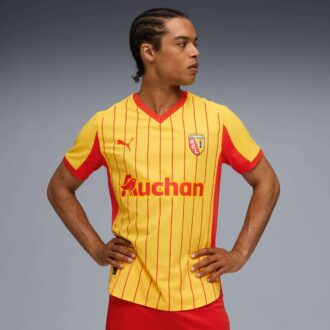 Camiseta de fútbol auténtica de local del RCL ’25/’26 para hombre