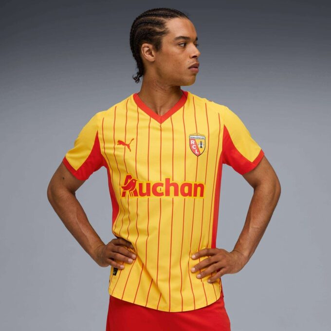 Camiseta de fútbol auténtica de local del RCL ’25/’26 para hombre Camiseta de fútbol auténtica de local del RCL ’25/’26 para hombre