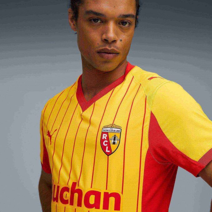 Camiseta de fútbol auténtica de local del RCL ’25/’26 para hombre Camiseta de fútbol auténtica de local del RCL ’25/’26 para hombre