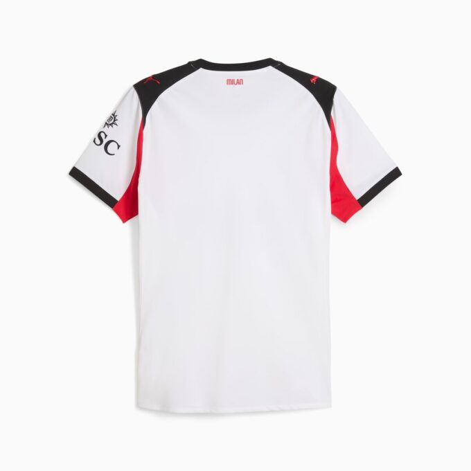 Camiseta de fútbol auténtica de visitante del AC Milan 25/26 para hombre Camiseta de fútbol auténtica de visitante del AC Milan 25/26 para hombre