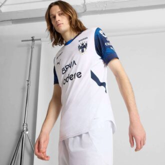 Camiseta de fútbol auténtica de visitante del C.F. Monterrey 24-25 para hombre