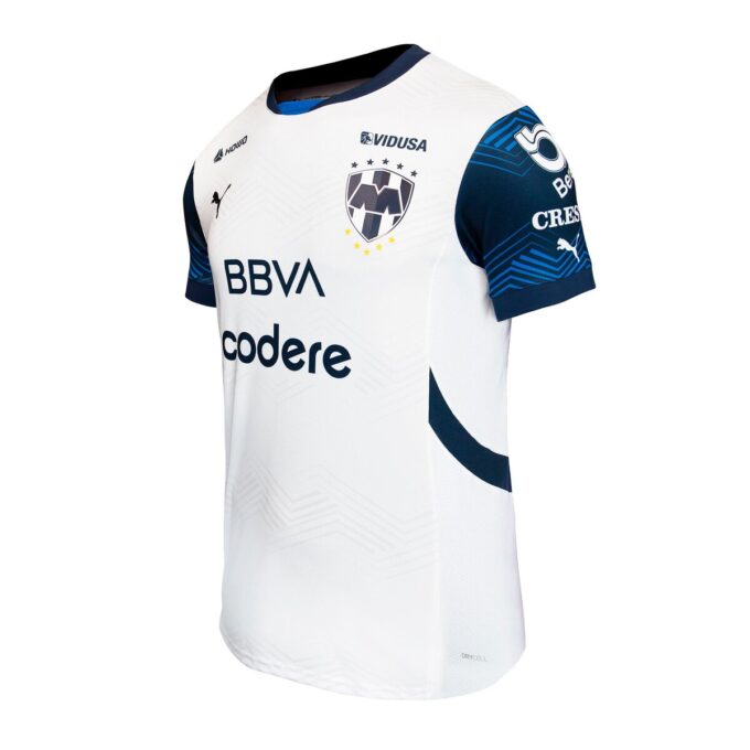 Camiseta de fútbol auténtica de visitante del C.F. Monterrey 24-25 para hombre