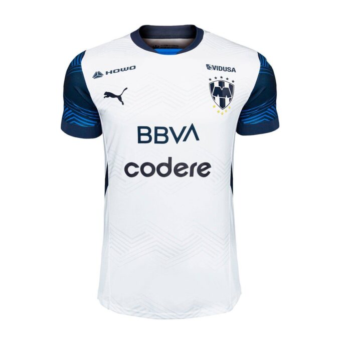 Camiseta de fútbol auténtica de visitante del C.F. Monterrey 24-25 para hombre